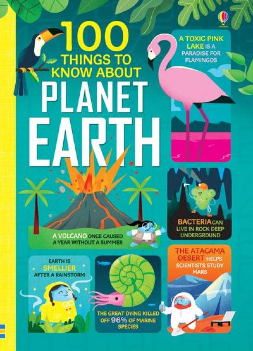 The Book That Saved The Earth Extra Questions And Answers Usborne Books 100 Things to know about Planet Earth - Argosy Toys