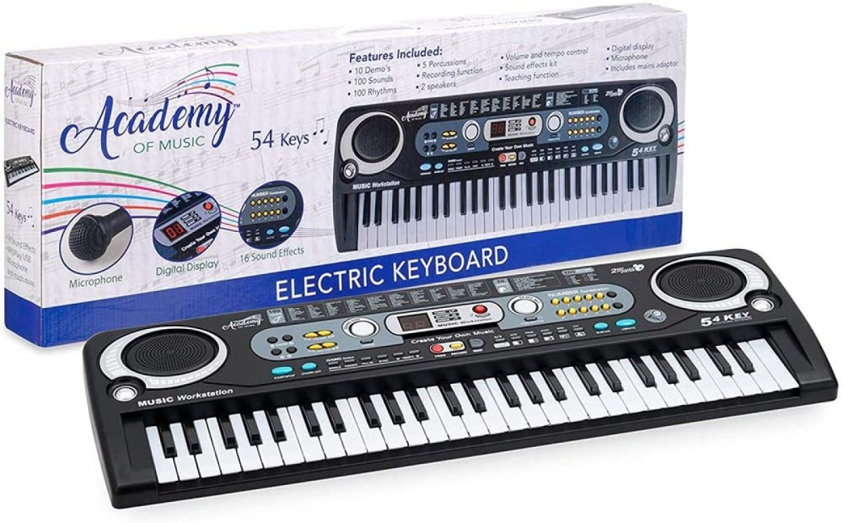 Academy Of Music 54 Key Keyboard Piano TY5906 ArgosyToys