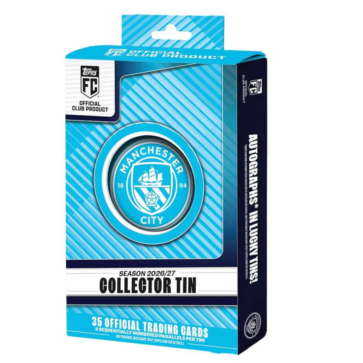 ASM Manchester City Season 2026/27 Collector Tin - ArgosyToys.co.uk