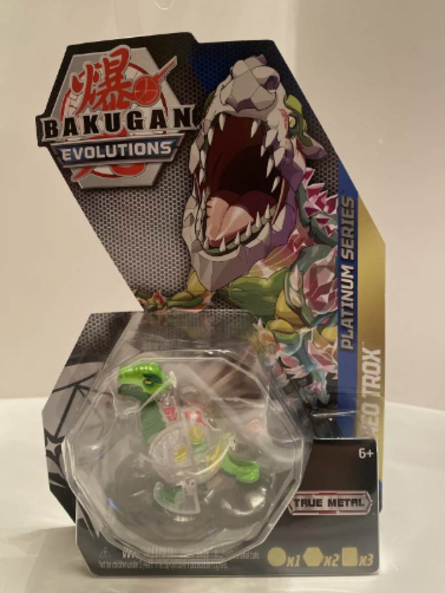 Bakugan Evolutions Platinum Series Neo Trox White Green ArgosyToys