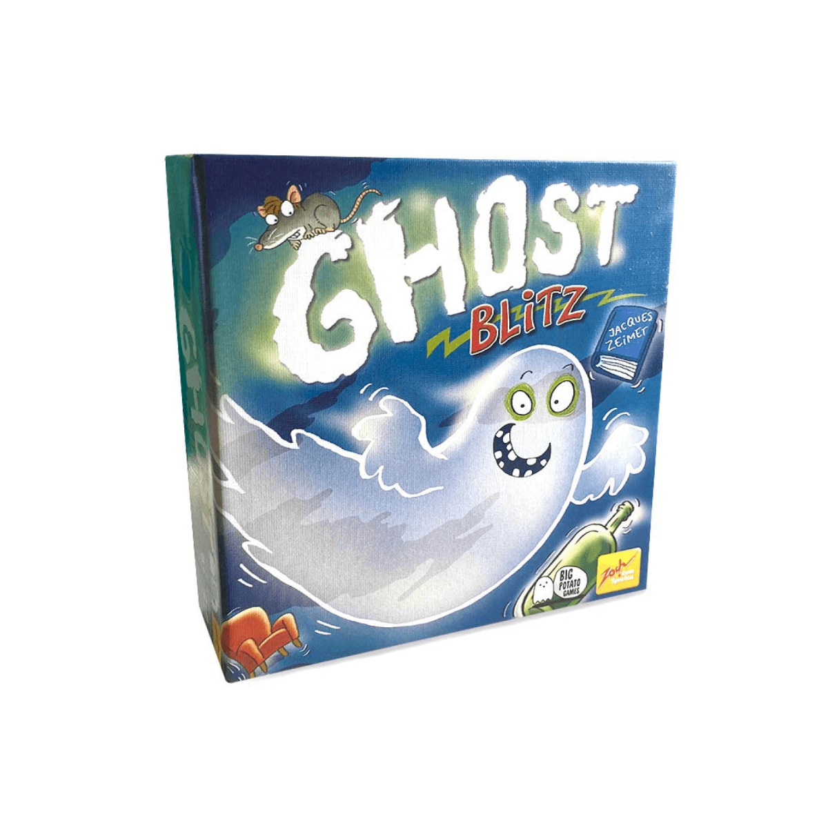 Big Potato Ghost Blitz Gioco Da Tavolo In Inglese - Gioco Di Rapidità E Reazione Per Famiglie E Bambini 8+