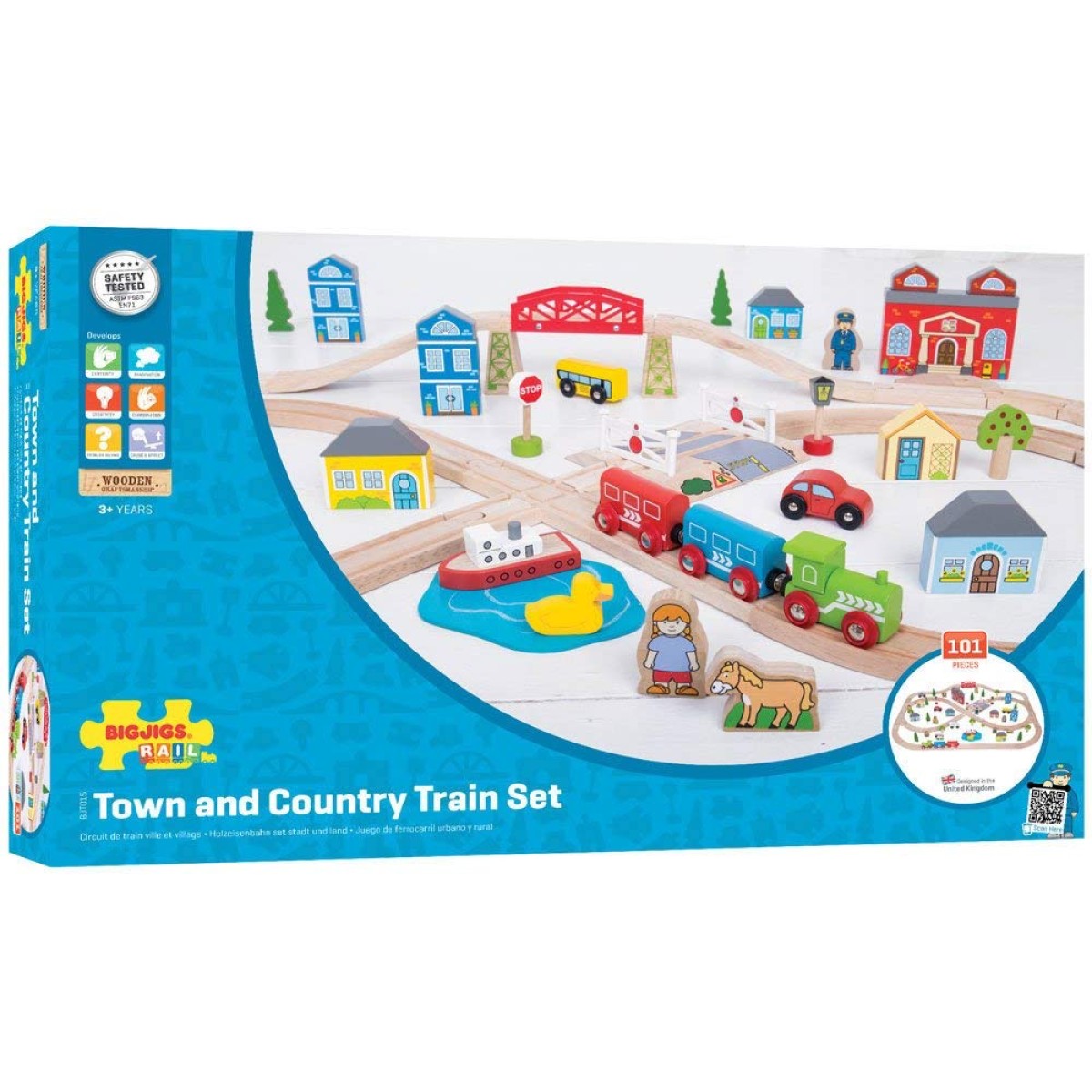 town and country train set