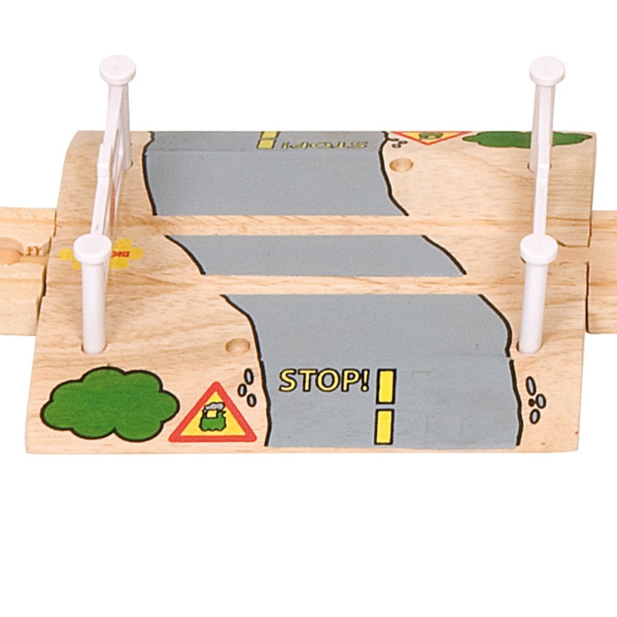 Bigjigs Rail Level Crossing BJT118 ArgosyToys