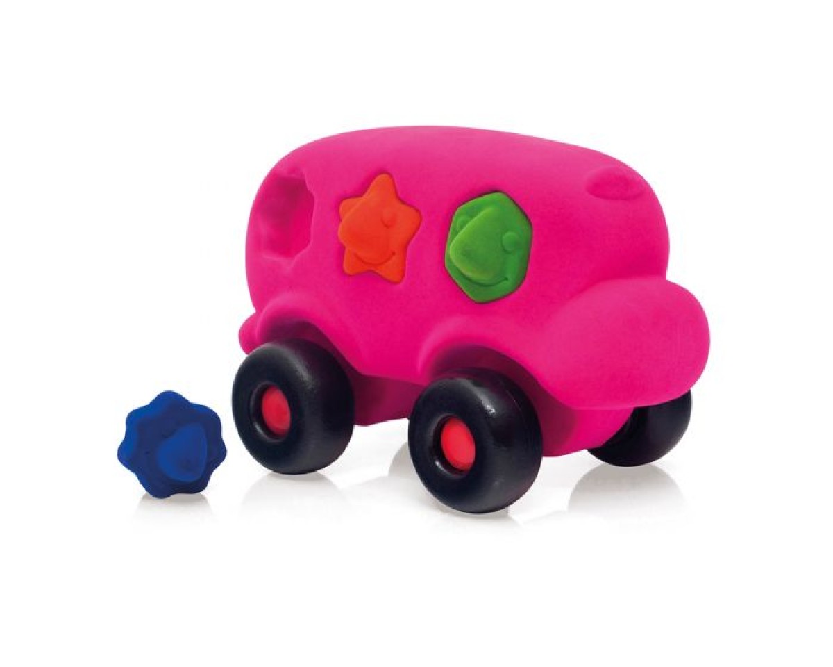 pink shape sorter