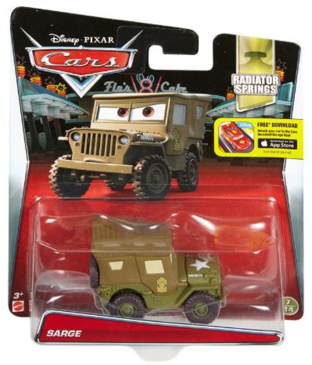 Disney shop cars sarge