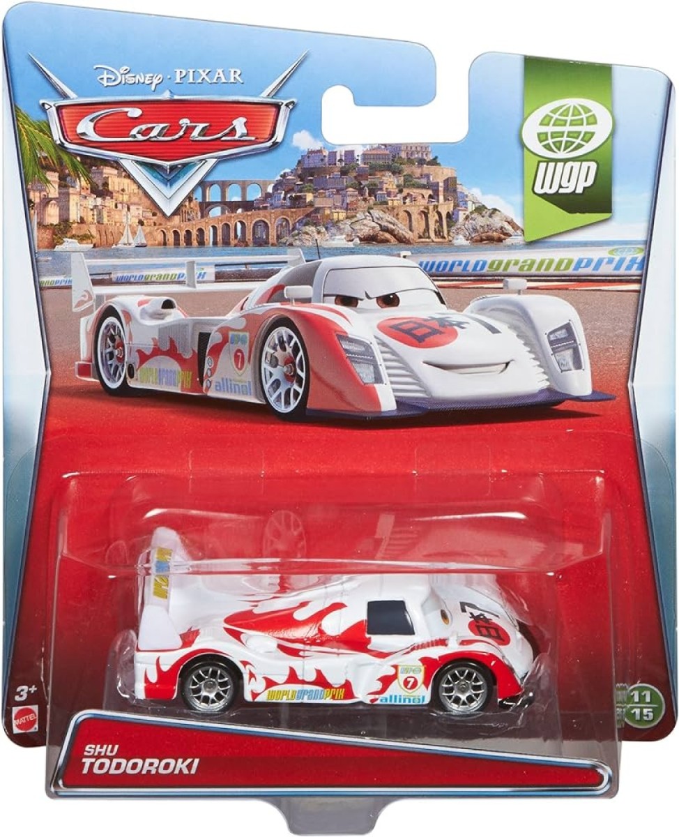 Disney Cars WGP Shu Todoroki World of Cars W1938 ArgosyToys