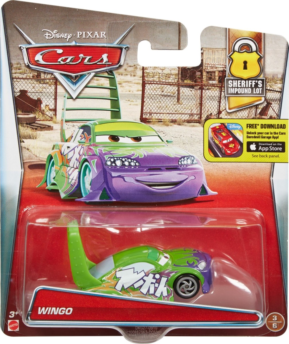 Disney Pixar Cars Sheriff s Inpound Lot Wingo ArgosyToys