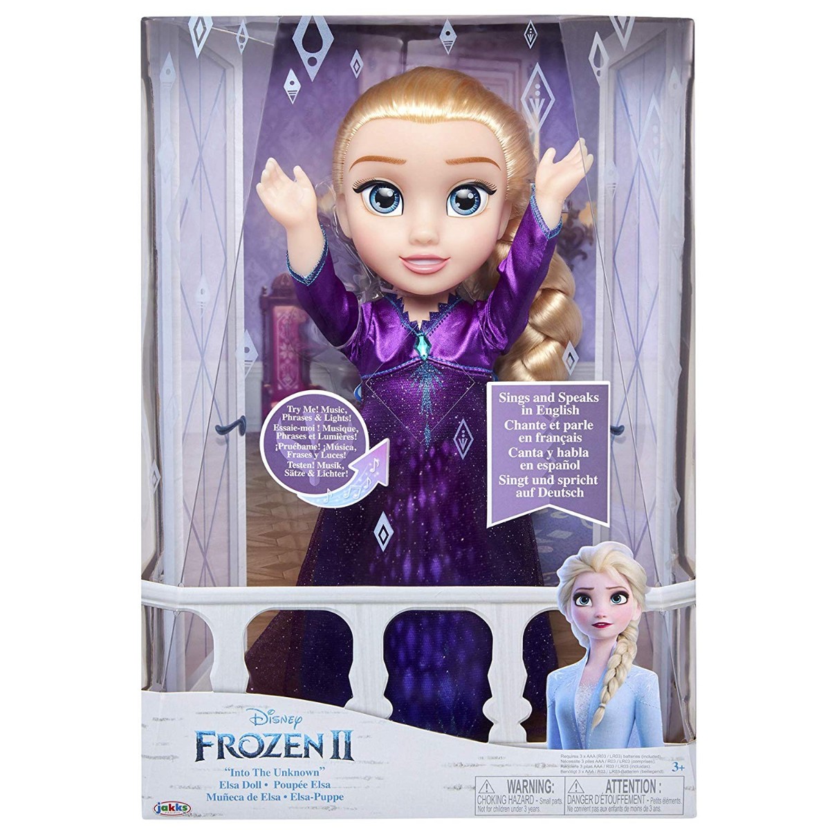 frozen disney singing elsa doll