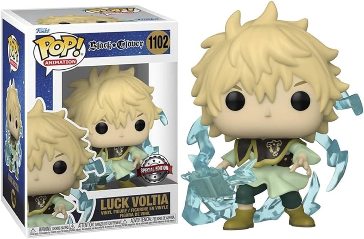Funko Pop Black Clover 1102 Luck Voltia ArgosyToys