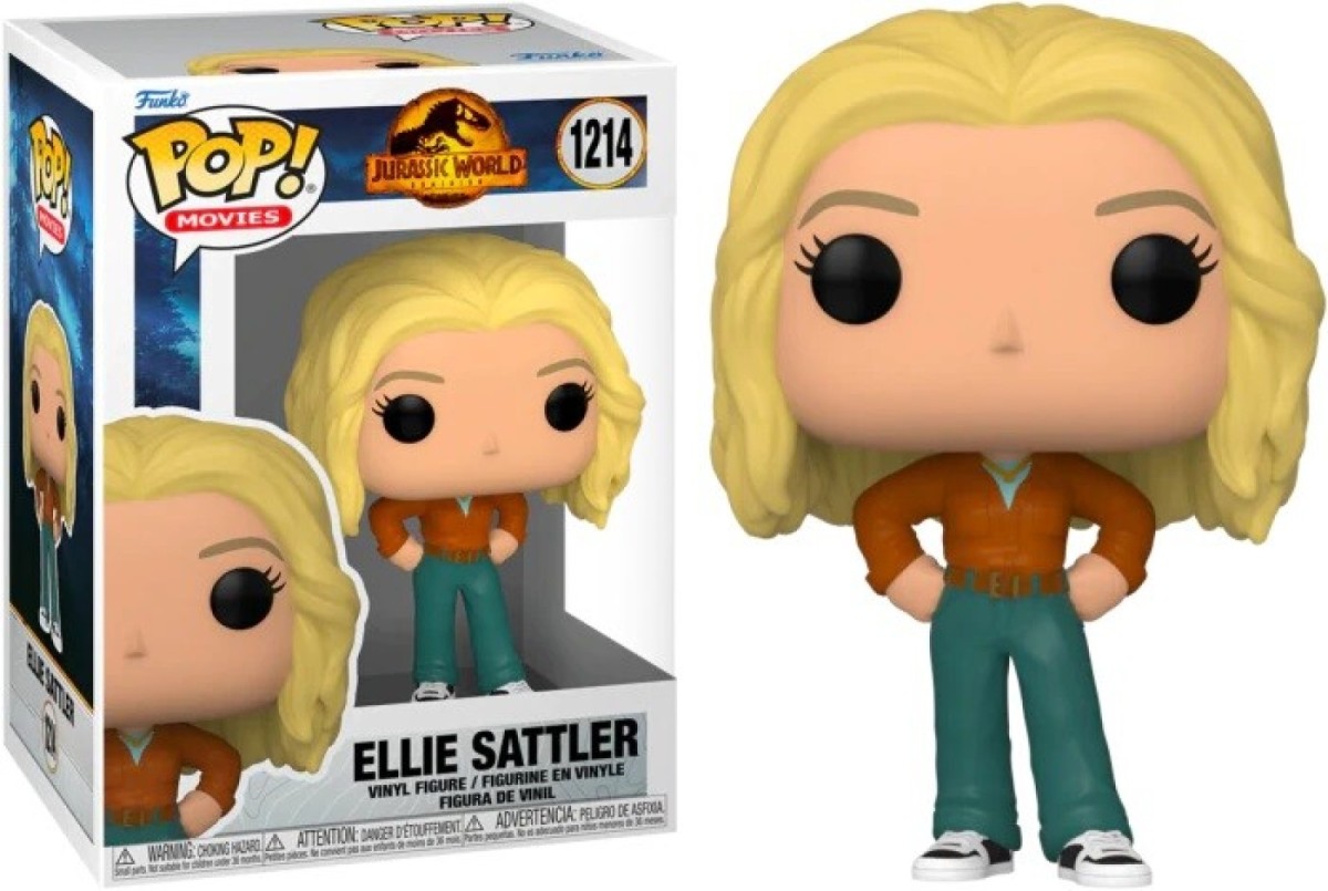 Funko Pop Jurassic World Dominion 1214 Dr. Ellie Sattler ArgosyToys