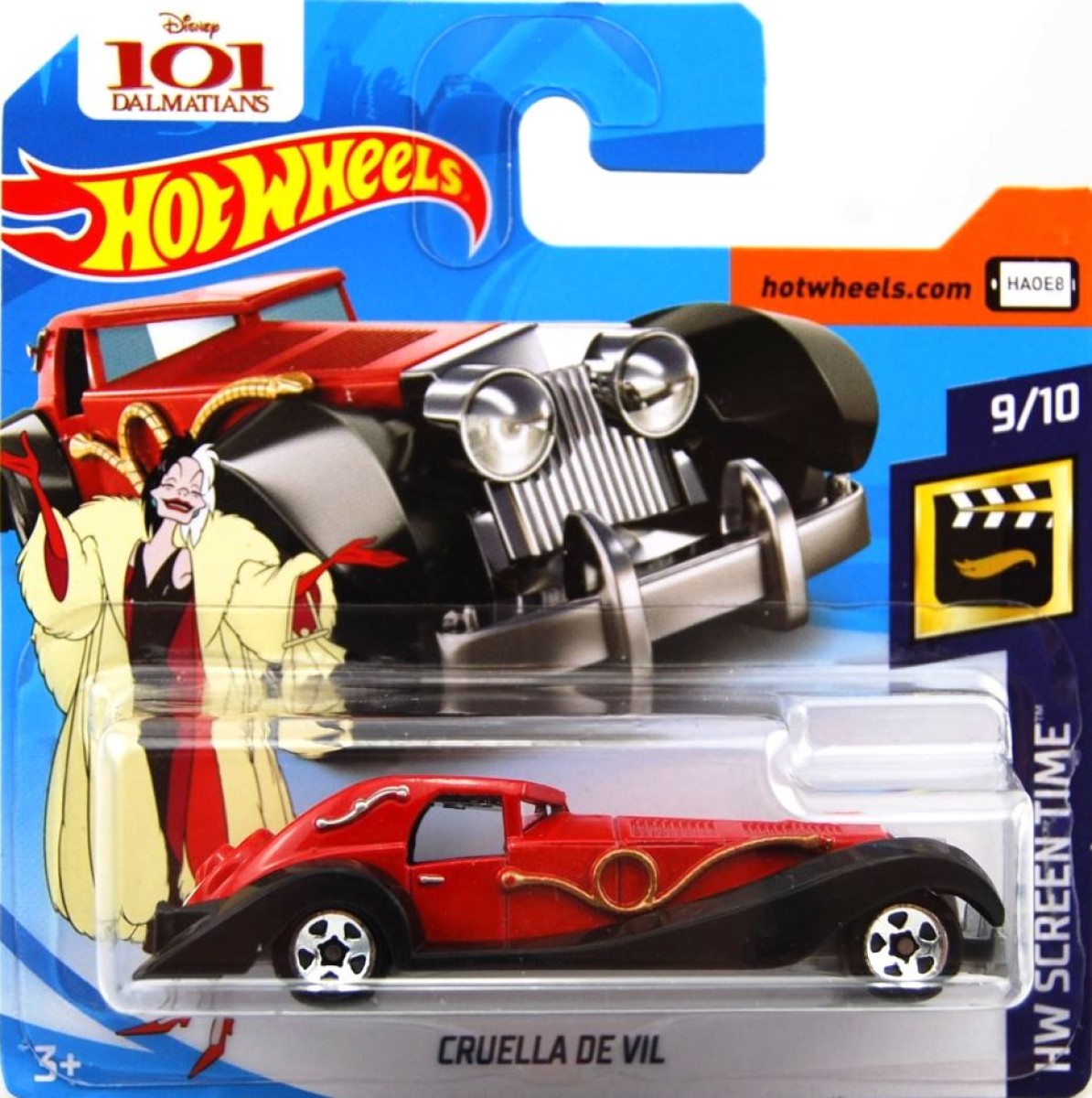 cruella deville hot wheel