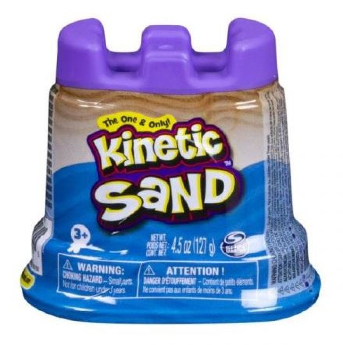 Kinetic Sand 4.5oz Sandcastle Assorted Colours - One Supplied