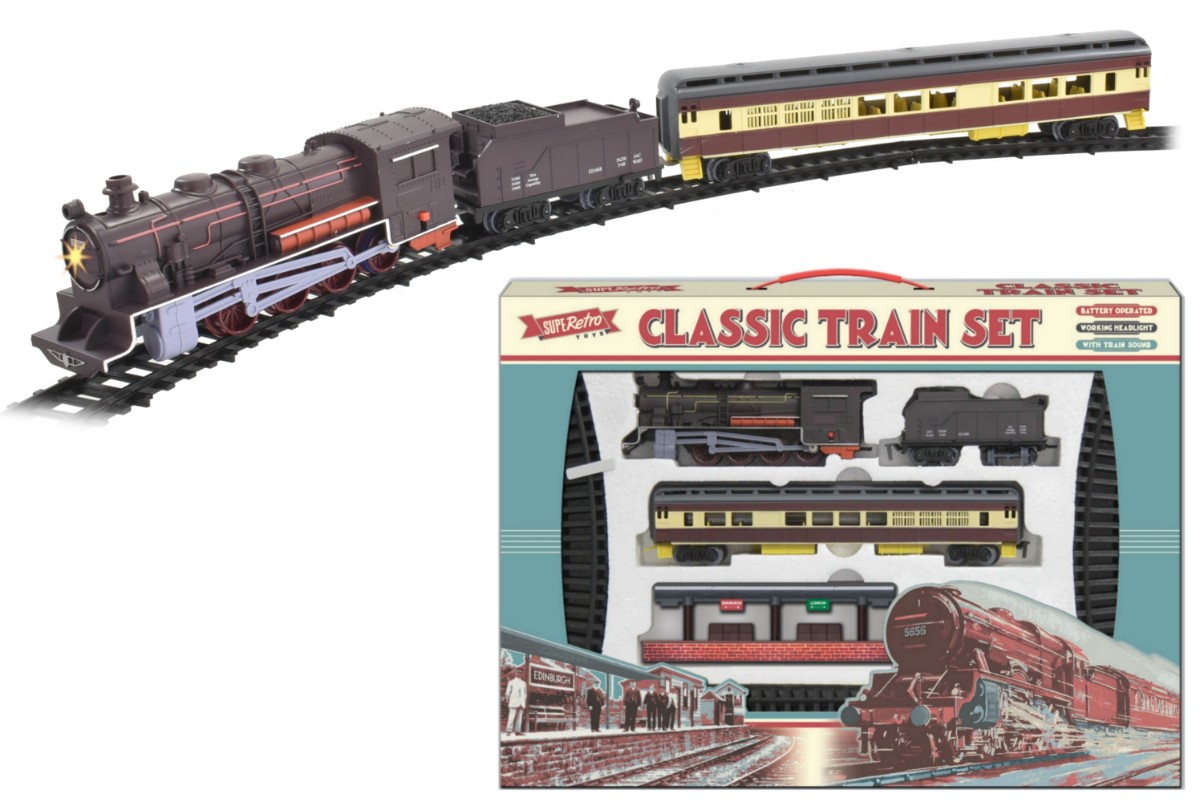Train set sale in a box