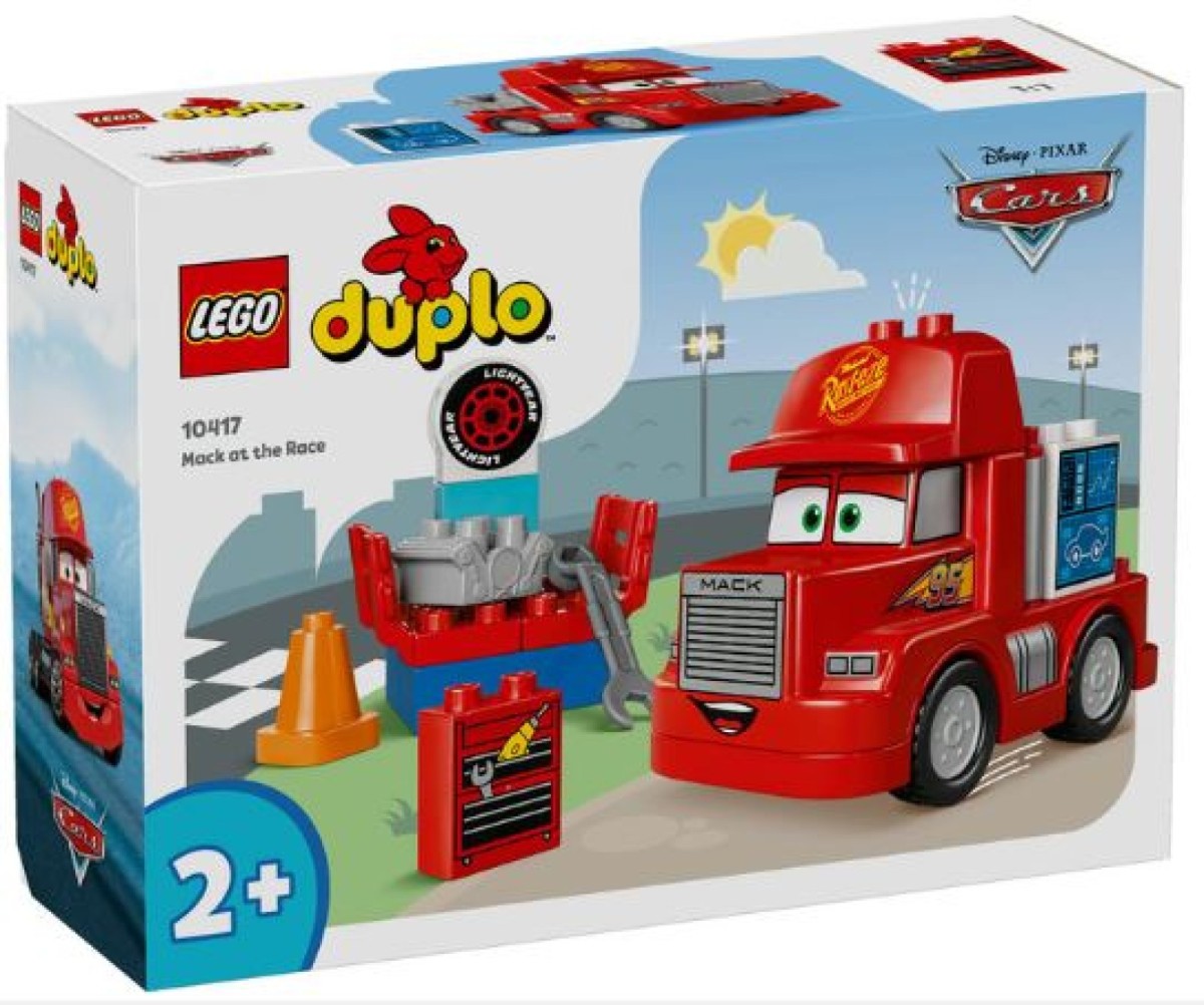 Lego 10417 Duplo Disney Cars Mack At The Race ArgosyToys