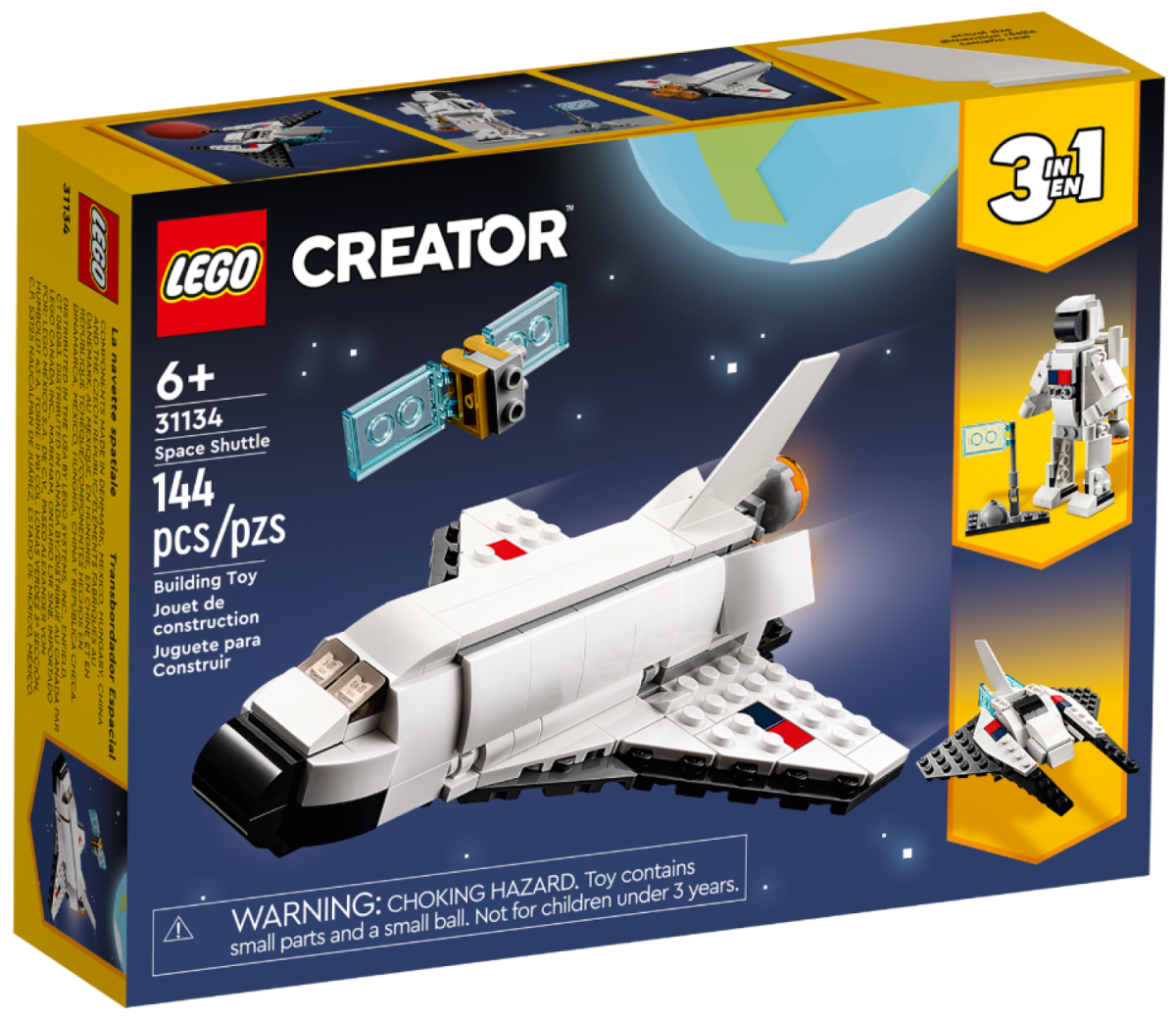 Argos lego space shuttle discount