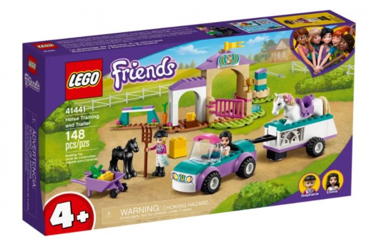 Lego 41441 Friends Horse Training And Trailer Argosy Toys