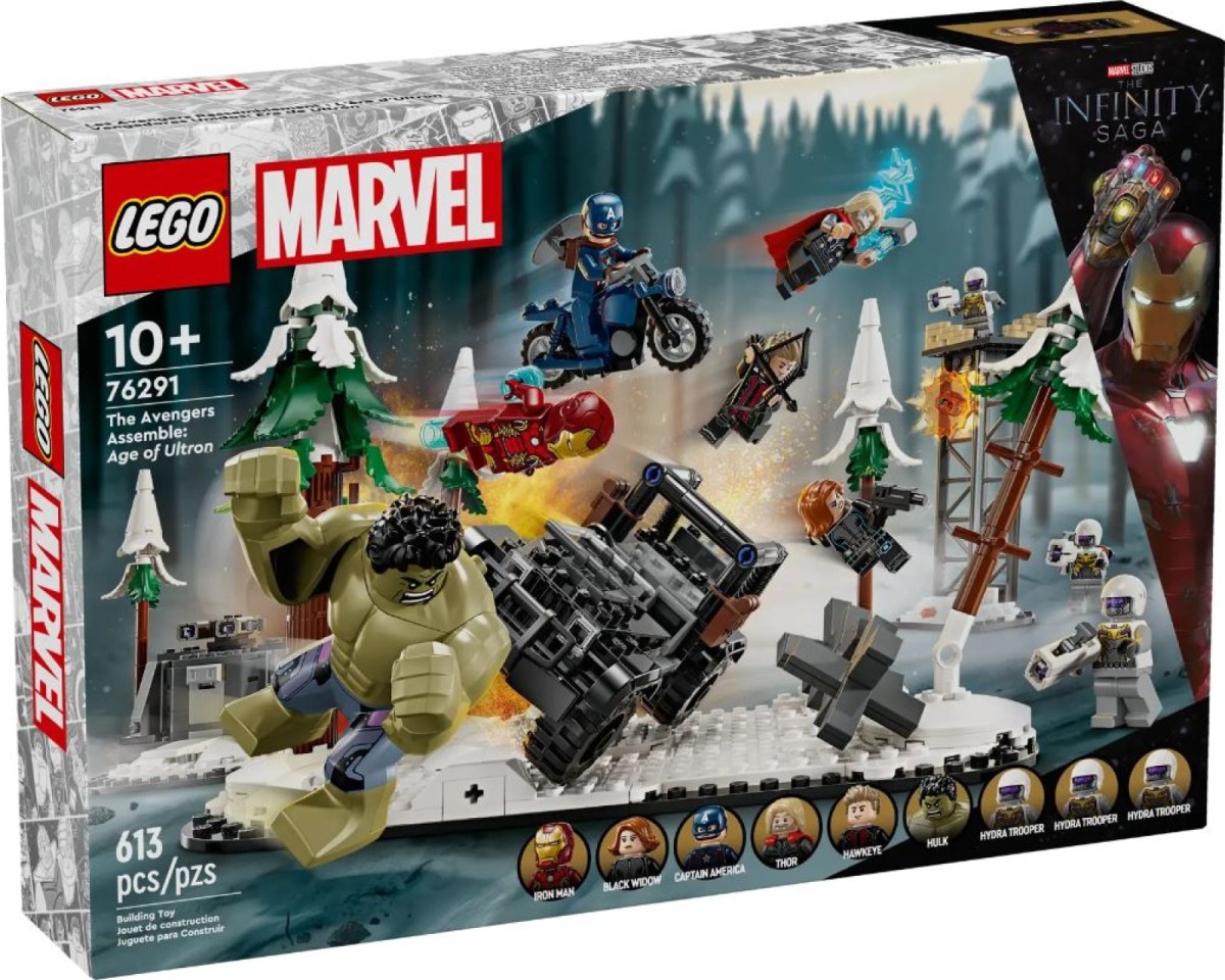 Lego 76291 Marvel Infinity Saga The Avengers Assemble Age of Ultron ArgosyToys