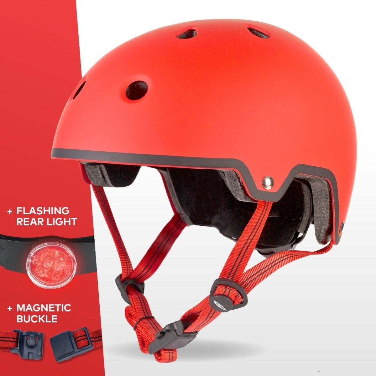 Micro Scooter Deluxe Helmet RED small - Argosy Toys