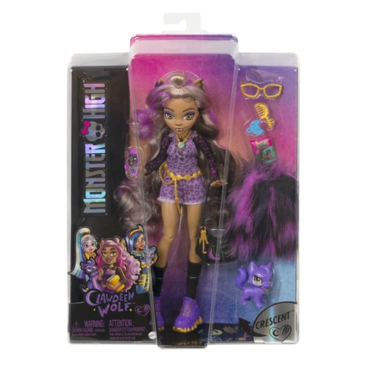 Monster High Clawdeen Wolf Bedroom Playset