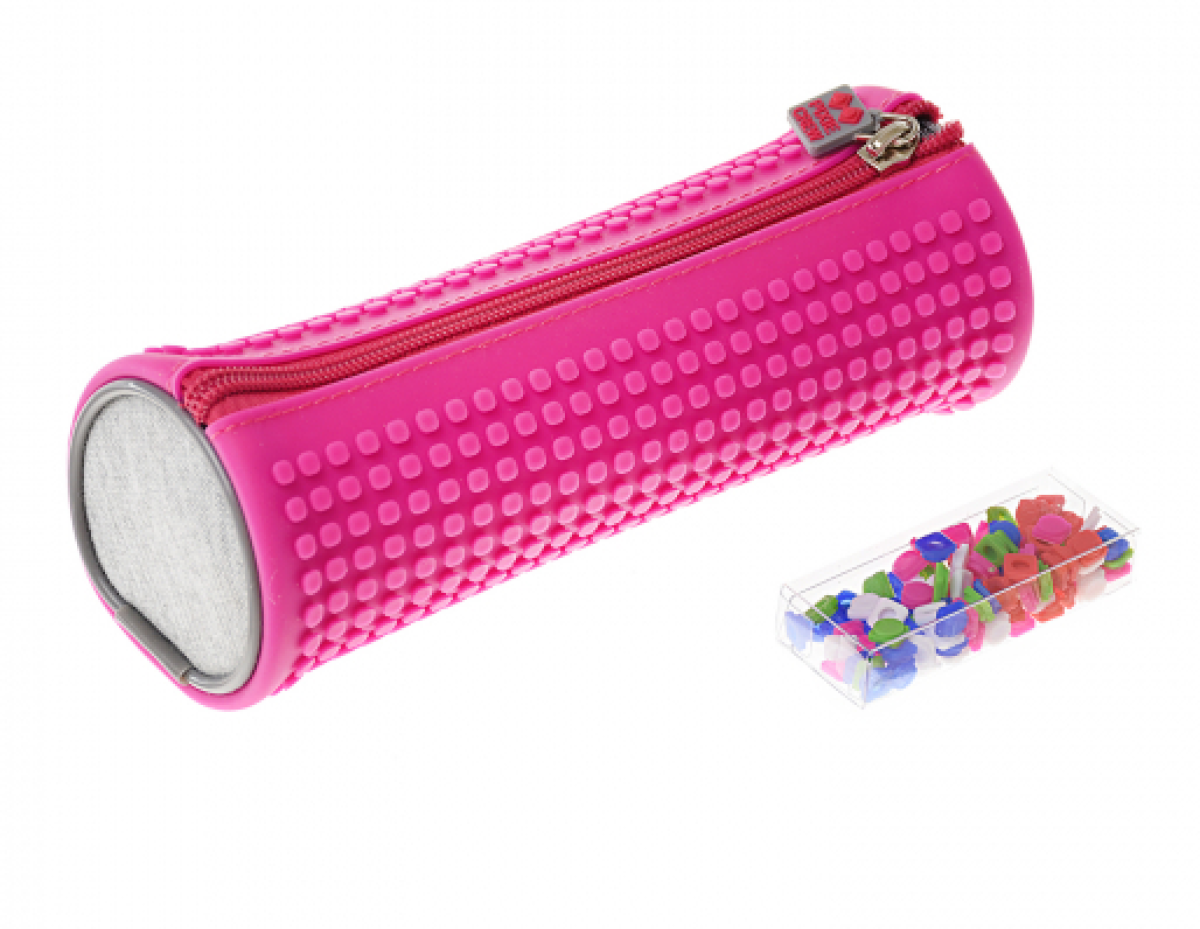 Pixie Crew Rounded Pencil Case Pink Argosy Toys