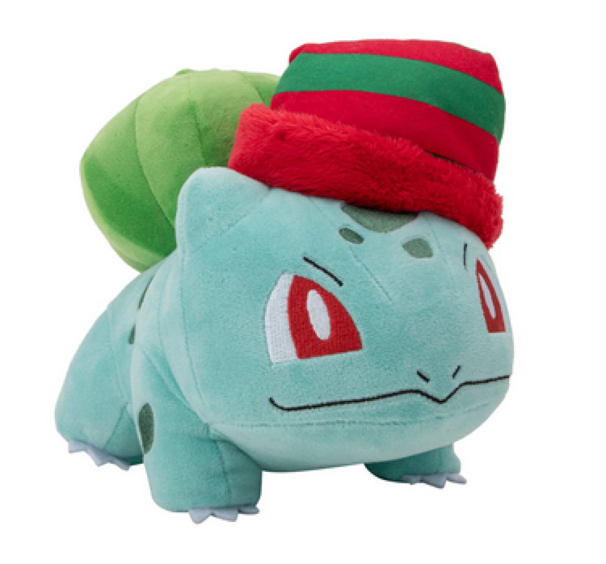 Pokemon Plush 8 Seasonal Plush Bulbasaur With Striped Hat ArgosyToys