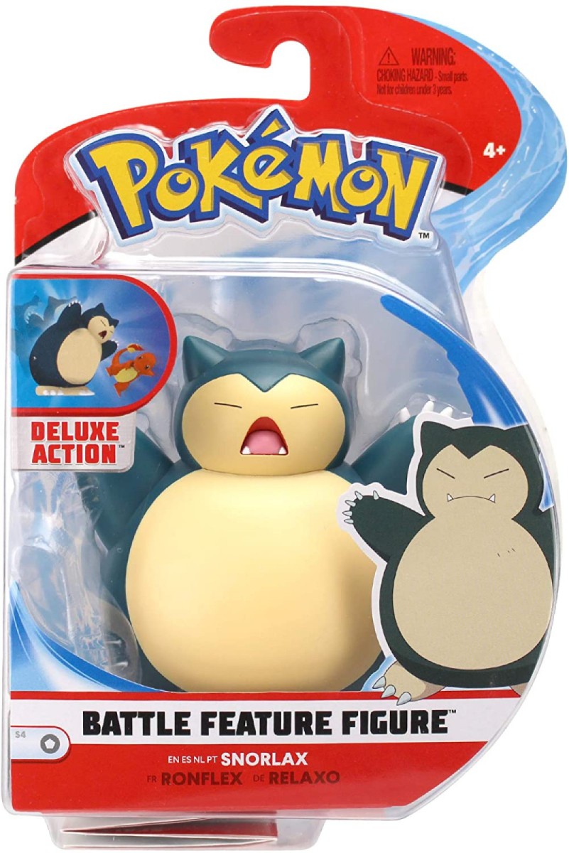 Pokemon Battle Feature Figure Snorlax Argosy Toys