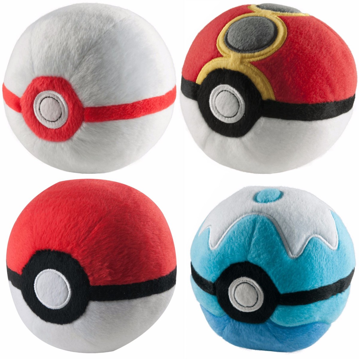 pokeball soft toy