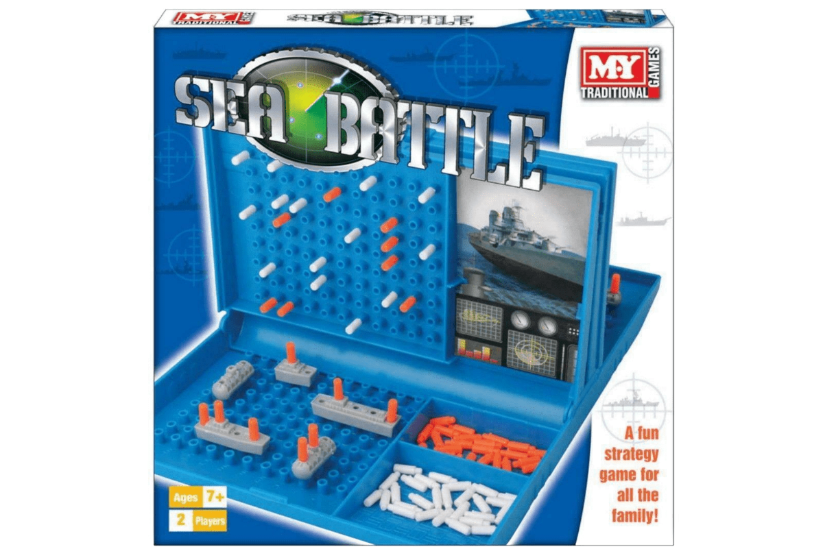 Sea Battle AKA Battleships Game ArgosyToys co uk