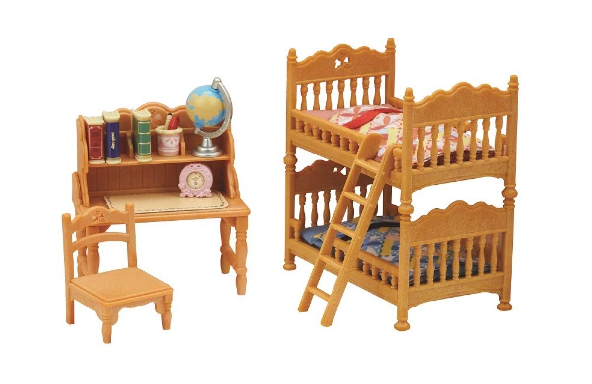 Sylvanian Families 5338 Children S Bedroom Set Argosy Toys Sylvanian Families 5338 Children S, Childrens Garden Chairs Argosy