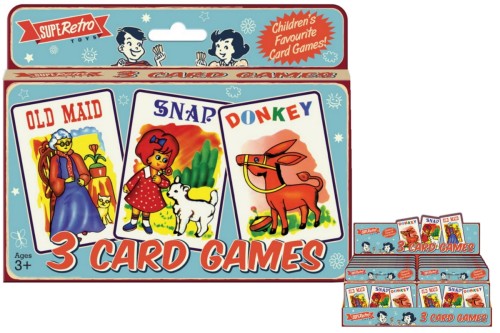 KIDS CARDS OLD MAID DONKEY SNAP FREE S/H 