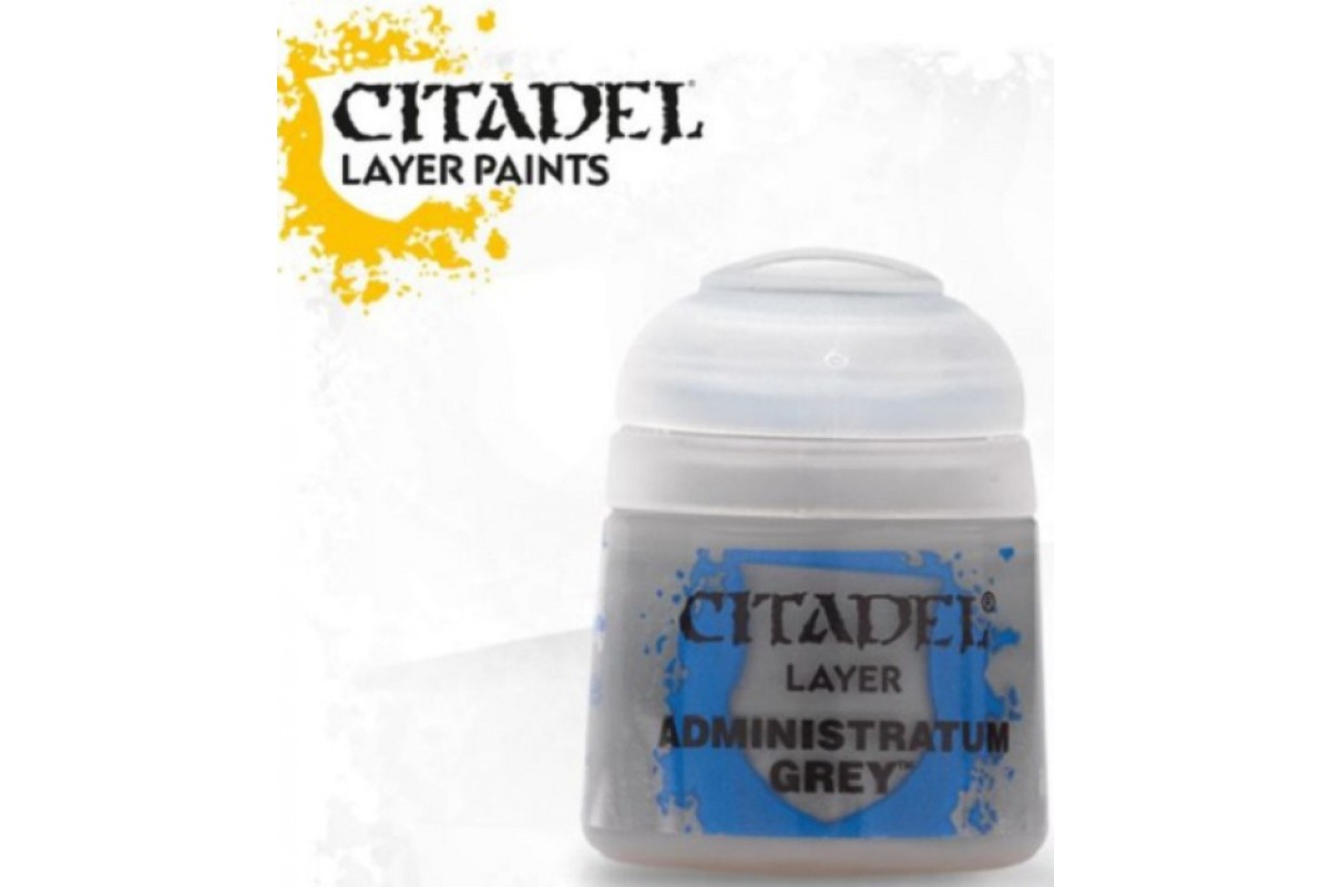 Citadel Paint Layer Administratum Grey 12ml - ArgosyToys.co.uk