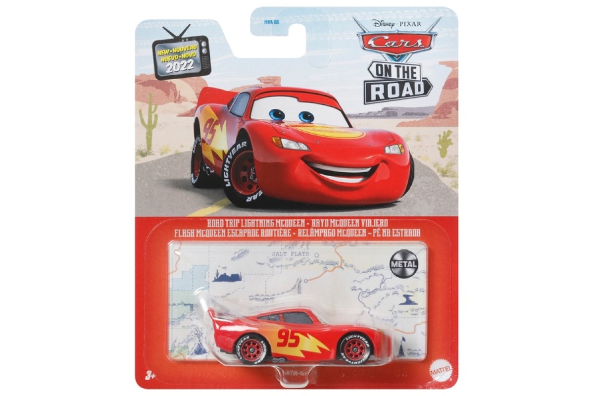Disney Pixar Cars On The Road Lightning McQueen 2022 ArgosyToys.co.uk