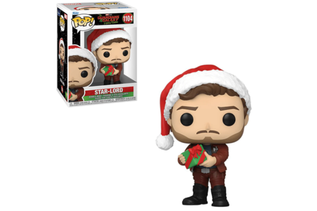 The Guardians of the Galaxy Holiday Special Star-Lord Funko Pop Figure