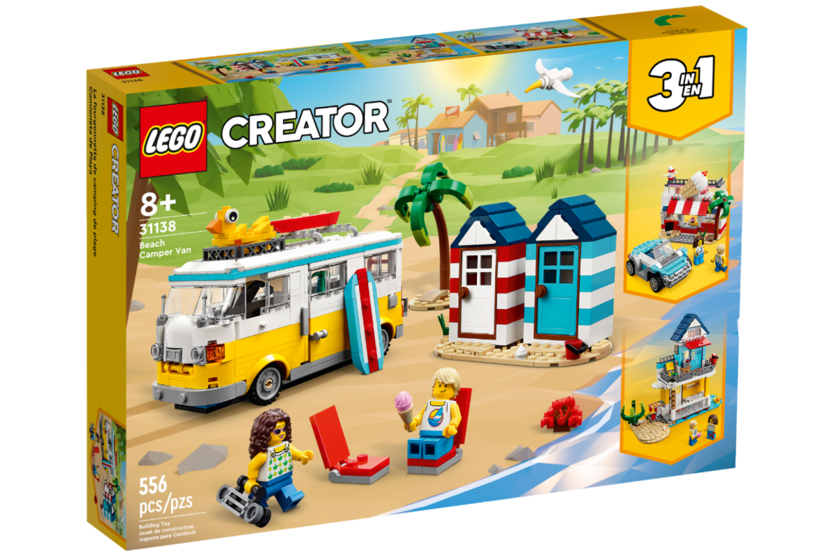 Lego 31138 Creator Beach Van EXCLUSIVE TO US! - ArgosyToys.co.uk