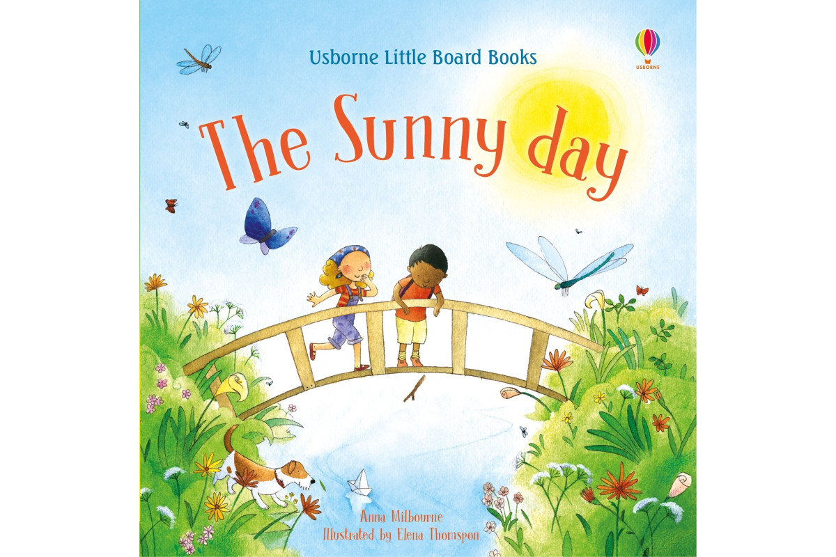 Usborne Little Board Books The Sunny Day ArgosyToys.co.uk