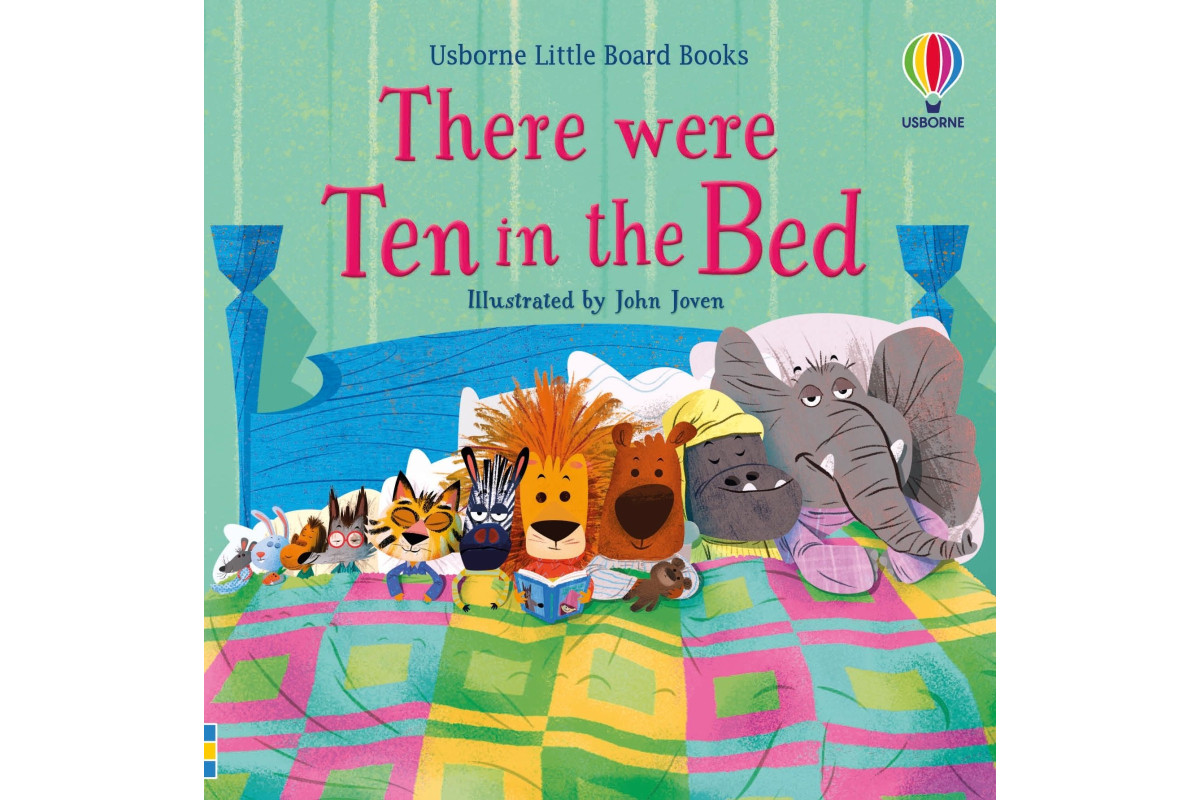 Usborne Little Board Books There Were Ten In The Bed ArgosyToys.co.uk