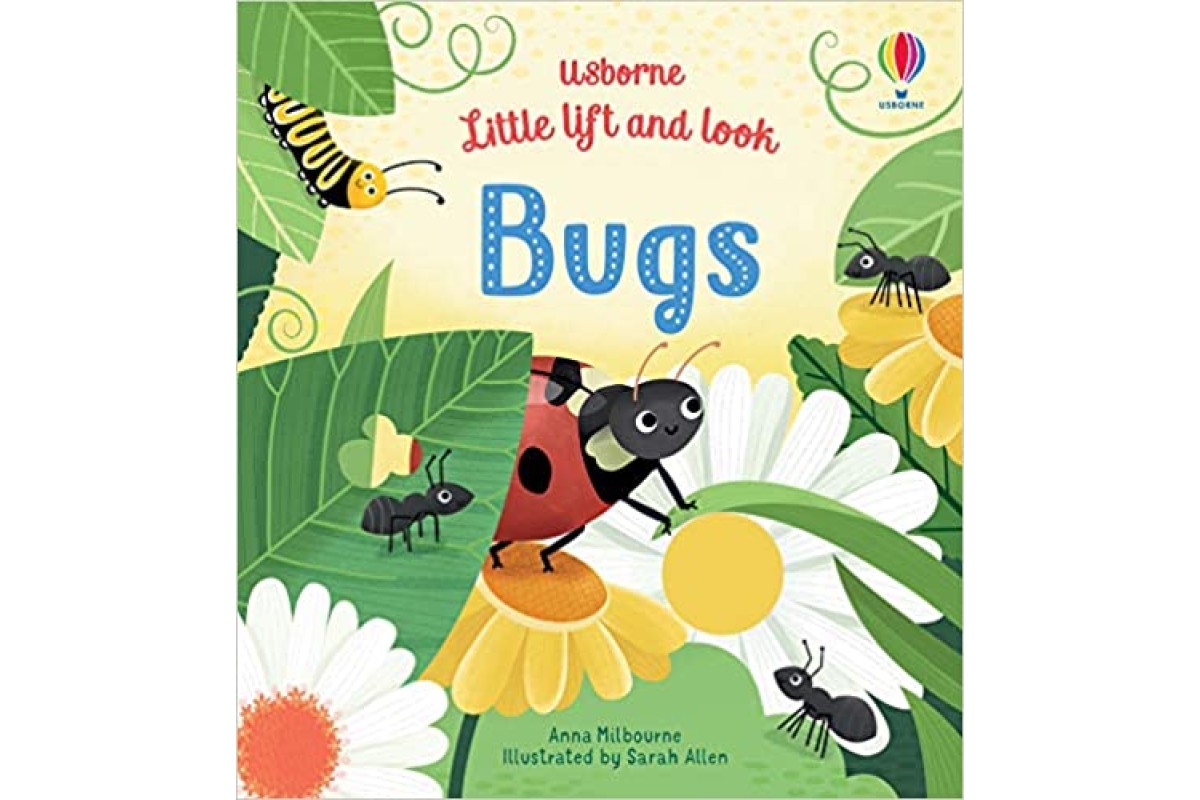 Usborne Little Lift and Look Bugs - ArgosyToys.co.uk