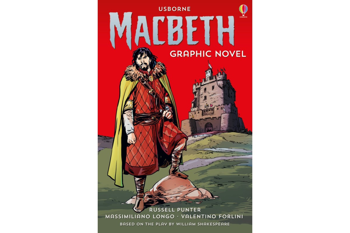 Usborne Macbeth Graphic Novel Age 10+ 8128 ArgosyToys.co.uk
