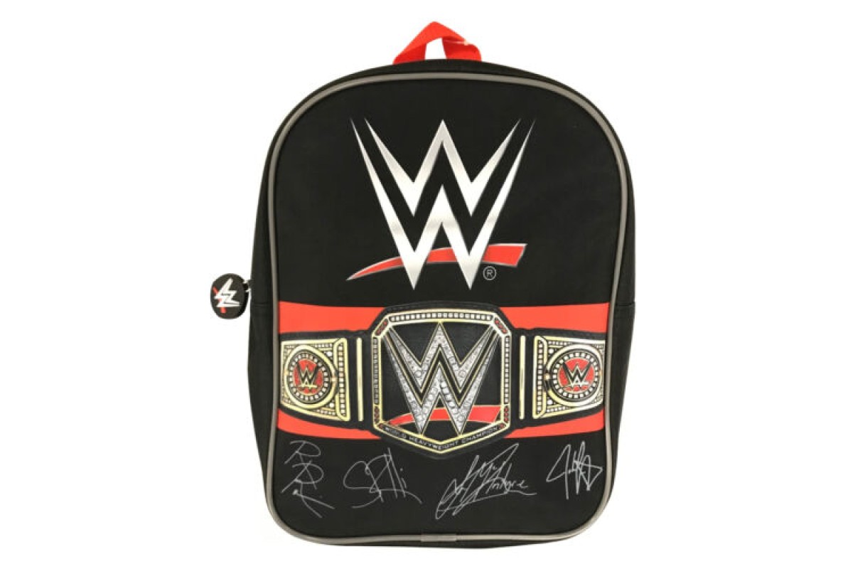 WWE Printed Signatures Backpack - ArgosyToys.co.uk