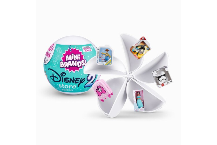 5 Surprise Mini Brands Disney Store Edition Blind Ball Surprise SERIES 2
