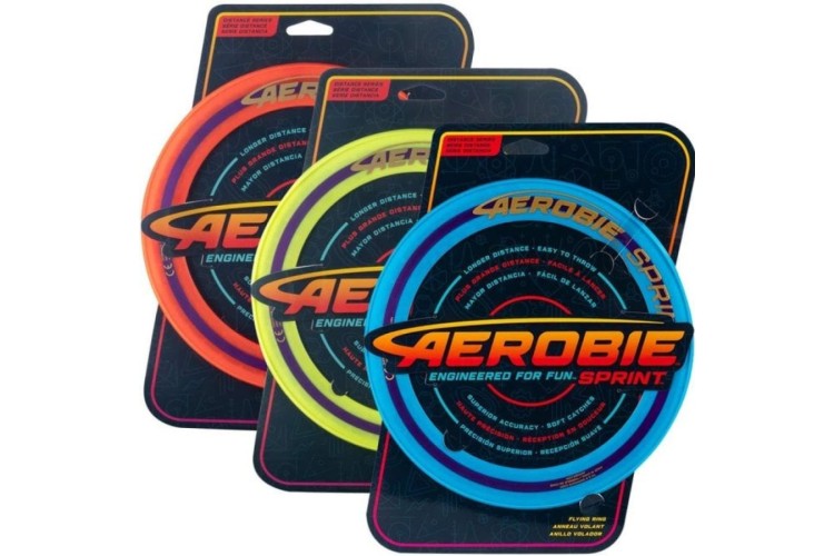 Aerobie Sprint 10 Inch Flying Ring ASSORTED COLOURS