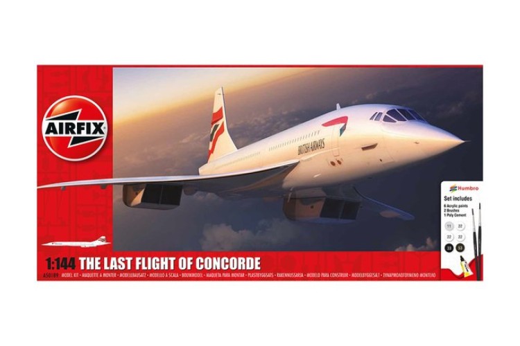 Airfix 1:44 The last Flight of concorde A50189