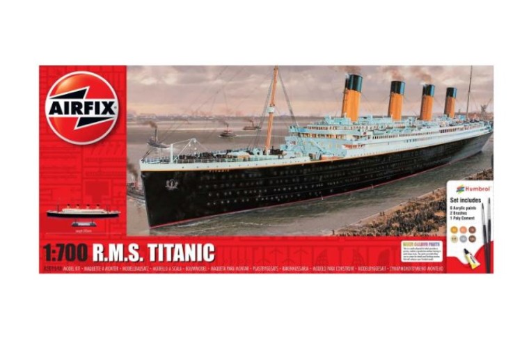 Airfix 1:700 R.M.S Titanic Starter Set A50164A