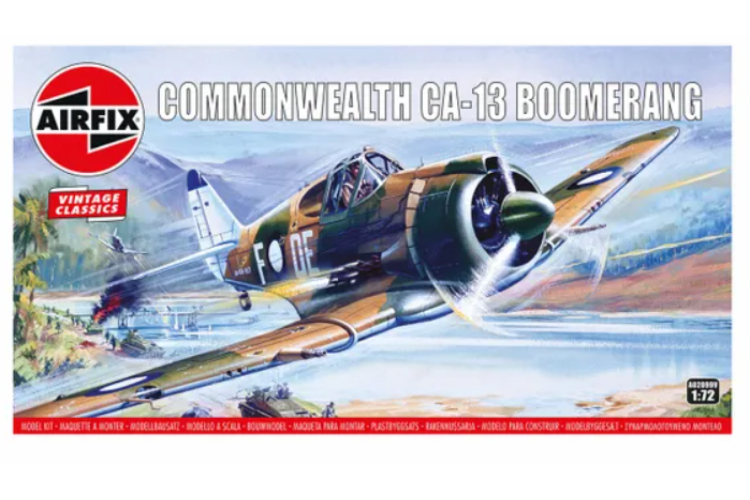 Airfix 1:72 Commonwealth CA-13 Boomerang A02099V