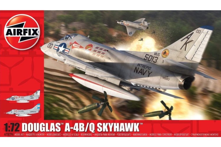 Airfix 1:72 Douglas A-4B/Q Skyhawk  A03029A