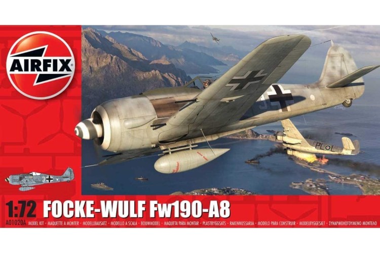Airfix 1:72 Focke-Wulf Fw190-A8 A0102A