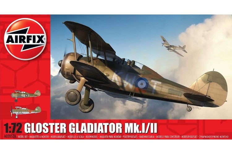 Airfix 1:72 Gloster Gladiator Mk.I/II A02052A