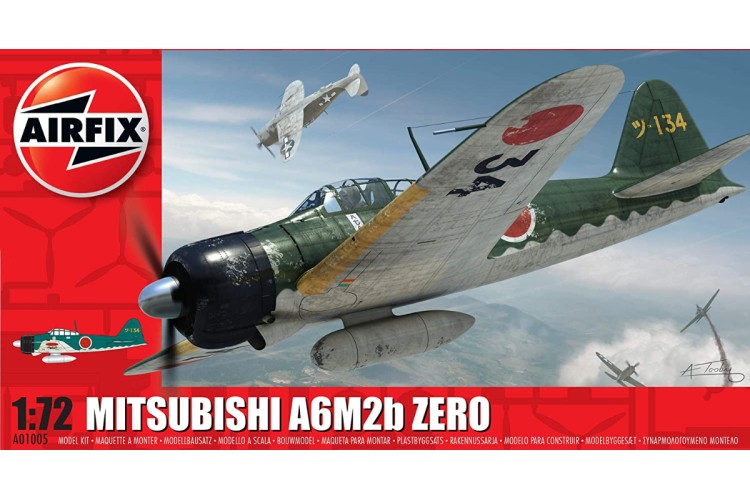 Airfix 1:72 Mitsubishi A6M2b Zero A01005