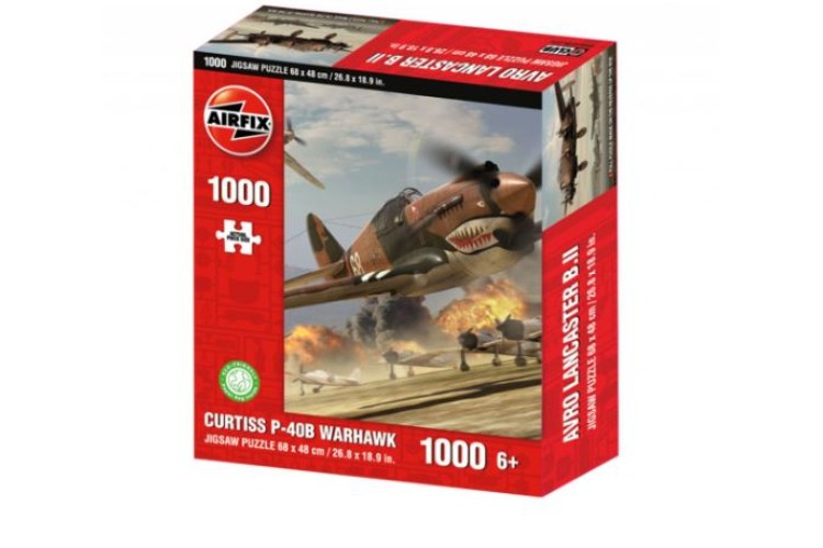 Airfix Curtiss P-40B Warhawk 1000 Piece Puzzle