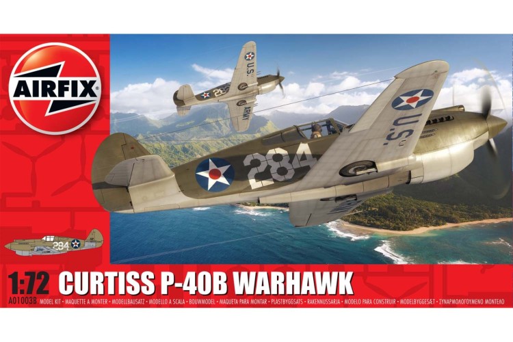 Airfix Curtiss P-40B Warhawk A01003B